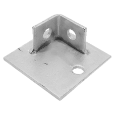 Double Lug Channel Base Plate AI035
