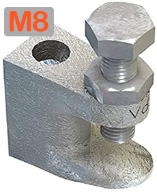 Lindapter Beam Clamps (Flange Clamps) M8