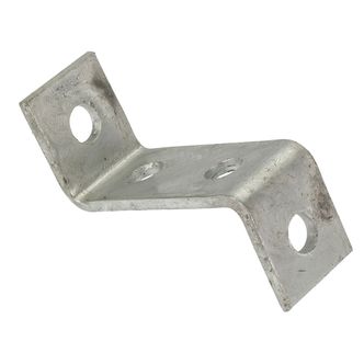 Z Bracket 80mm 4 hole bracket