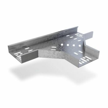 Medium Duty Cable Tray Flat Tee 600mm Galvanised