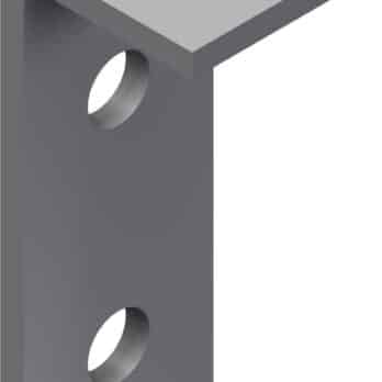 2 HOLE 1 HOLE RIGHT ANGLE BRACKET Stainless Steel