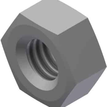 Hex Nuts M6 Stainless Steel - Pack of 20