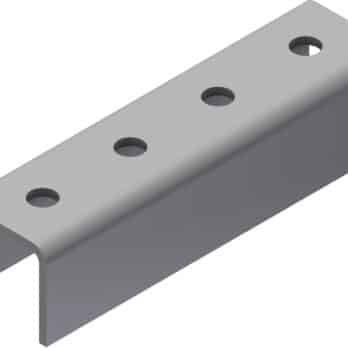 EXTERNAL JOINT PLATE 41 X 41 Stainless Steel